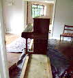 Piano over new flooring