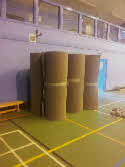 6x 2 mtr tall gymn mats ready to go