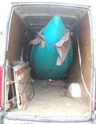 t dinghy in van